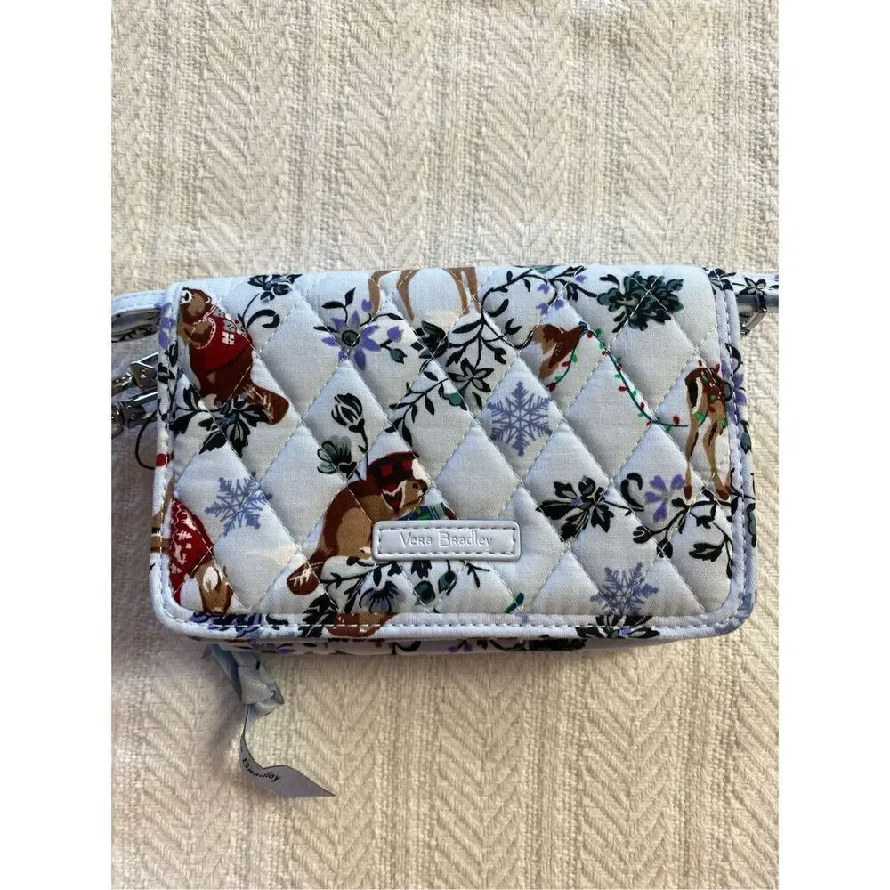 Vera Bradley RFID 3-in-1 Crossbody - Merry Mischief Snow Day